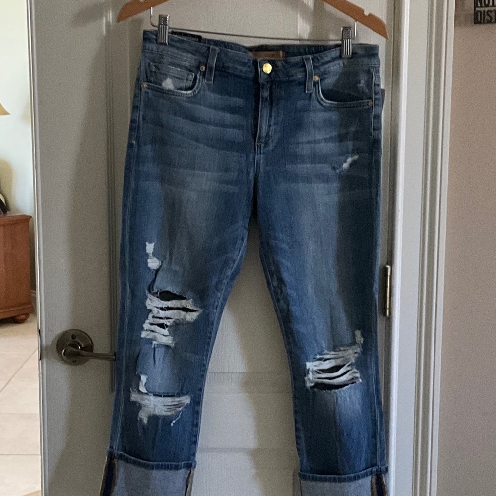 NWT JOE’S JEANS in Collector’s Edition Premium Denim Cuff Crop 30